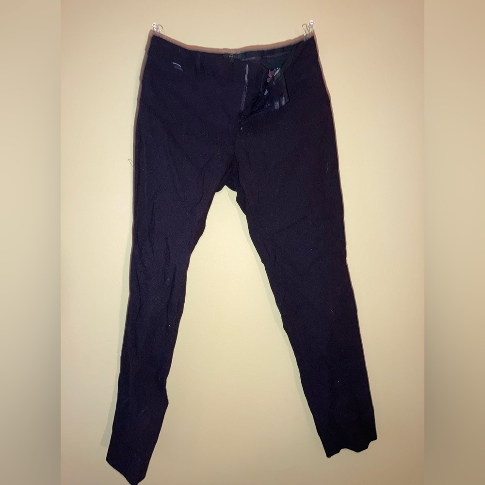 Banana Republic maroon/black slacks